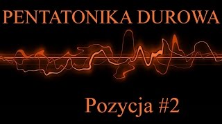 Pentatonika durowa pozycja druga  lekcje gry na gitarze wwwgitarrapl [upl. by Nylear797]