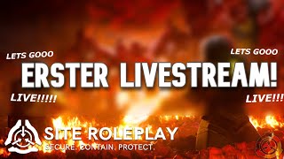 🔴  ERSTER SSRP LIVESTREAM  SCP Site Roleplay Live deutsch scpsiteroleplay ssrp roblox live [upl. by Britteny268]