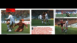 ROMACagliari 11 GIANNINI 5ª giornata Ritorno 07031993 [upl. by Gelasius208]