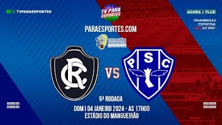 AO VIVO I REMO X PAYSANDU  5ª RODADA 2024 [upl. by Bertine]