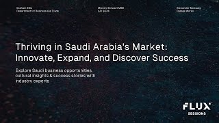 Flux Session in Full Thriving in Saudi Arabias Dynamic Market [upl. by Harding29]