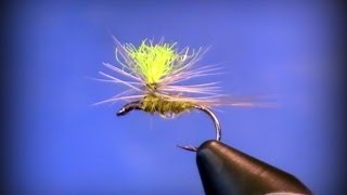 Fly Tying BlueWinged Olive BWO Parachute [upl. by Annauqal]