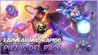 COMO FARMEAR MÁS RÁPIDO PIEZAS DE LOS PASES TODOS  LEAGUE OF LEGENDS – AtLight [upl. by Briano]