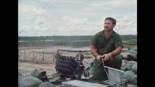 40mm volley gun tested by the Naval Ordnance Laboratory in Vietnam in October 1969 [upl. by Rengia]