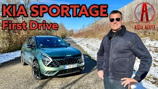 2022 Kia Sportage 16 TGDI AWD Full English Review  Test Drive  48V MildHybrid [upl. by Grimbly]