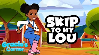 Skip to My Lou  Gracie’s Corner  Nursery Rhymes  Kids Songs [upl. by Ille]