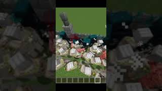 100 golems VS 15 Wardens minecraft gaming games viralvideo trending memes vs [upl. by Eanore721]