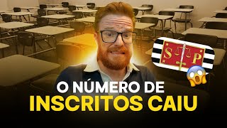 O que a QUANTIDADE DE INSCRITOS influencia nos seus estudos para o cargo de ESCREVENTE do TJSP 2024 [upl. by Nilyam]