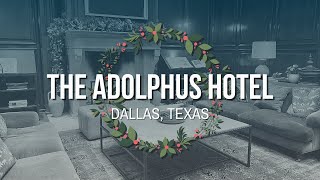 Christmas at The Adolphus Hotel [upl. by Snehpets]