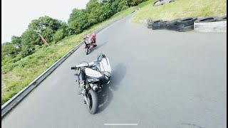 Ohvale 190 chasing Honda Crf150r at Traq [upl. by Riccio]