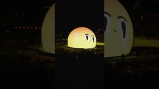 Las Vegas Sphere melts smiling face during recordbreaking heat wave [upl. by Nathanoj]