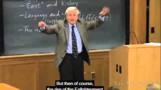 Open Yale lecture Derrida critique of structuralism structurality deconstruction [upl. by Annaehr]