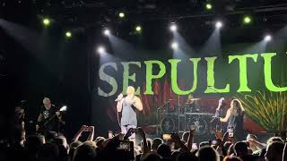 Sepultura  Ratamahatta amp Roots Palladium Times Square 20241012 [upl. by Rebma]