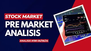 ANALISIS PRE MERCADO NASDAQES en VIVO  NOV182024 [upl. by Yeldnarb]