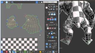 Sneak Peek Edit UVW Unwrap in 3ds Max 2 [upl. by Airottiv]