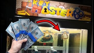 WON 5000 CASH from KEY MASTER ARCADE GAME  JOYSTICK [upl. by Aiuqcaj]