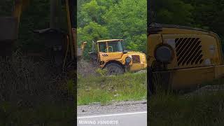 Volvo Articulated Dump Truck Hauling Coal In West Virginia volvo truck miningtruck [upl. by Meer]