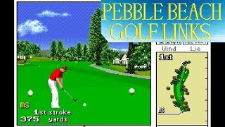 Pebble Beach Golf Links  SNES Gameplay [upl. by Rehoptsirhc226]