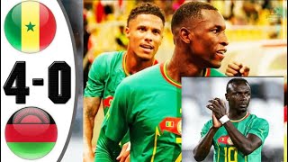 Senegal vs Malawi 40 Highlights amp All Goals 2024 HD [upl. by Shull]