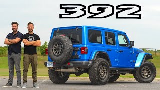 2022 Jeep Wrangler 392 Quick Review  V8 Absurdity [upl. by Hgieliak205]