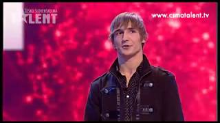 Radek Bakalář  Semifinále  Česko Slovensko má talent 2010 [upl. by Aniala]