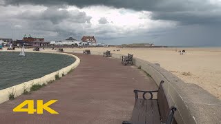 GorlestononSea Walk Town Centre amp Beach【4K】 [upl. by Eddra]