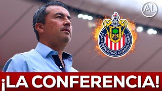 🚨ARTURO ORTEGA EN CONFERENCIA DE PRENSA TRAS SER ELIMINADOS EN EL PLAY IN ENTRE CHIVAS 12 ATLAS [upl. by Amitaf]