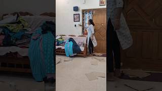 Mini vlog🌺housewife vs business women dimlshortsshortsfeed shortvideo cleaning kitchen [upl. by Idihc701]