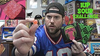 1UP SOUR Challenge Worlds Most Sour Candy by FaZe Rug  LA BEAST [upl. by Ethbun]