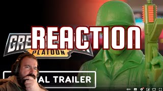 REACTION quot Green Hawk Platoon  Official Announcement Trailer quot [upl. by Whitman517]