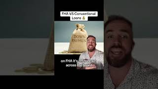 FHA Vs Conventional Loans For Buying A Home [upl. by Hintze]