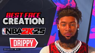 DRIPPIEST COMP FACE CREATION in 2K25🔥 DRIPPY FACE CREATION TUTORIAL in NBA 2K25 [upl. by Ynneb]