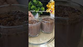 Hot chocolate recipe food foodie chocolate recipe shorts [upl. by Ripley782]