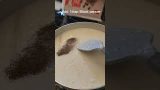 Alfredo SAUCE PASTA pakistan desiusa recipe cuisinerecipe cooking food shourt [upl. by Killen]