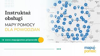 Instruktaż Obsługi Mapy Pomocy dla Powodzian [upl. by Addi485]