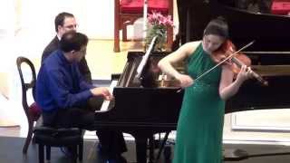 Ravel Tzigane Gypsy for violin amp piano [upl. by Aurelio]