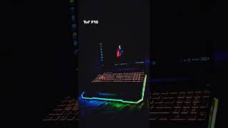 Asus tuf f15 i7 13th gen Rtx 4050asus asustuff15 gaminglaptop gamer [upl. by Sibby]