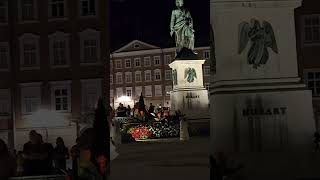 Stunning Mozart Monument amp Dance Performance in Salzburg 🎻💃 [upl. by Ramahs360]