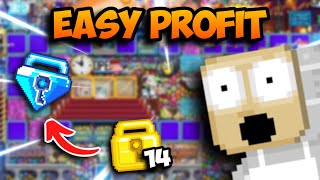 I Tested Auction in Growtopia BIG PROFIT  Growtopia  How To Profit [upl. by Roley]