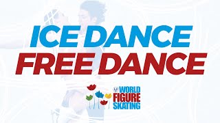 Ice Dance Free Dance  2017 ISU World Figure Skating Championships Helsinki FIN  WorldFigure [upl. by Ayota]