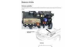 Schemat skrzynki bezpieczników Toyota Camry 2001  2006 przekaźników z opisem i lokalizacją [upl. by Lorna133]