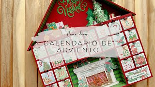 TUTORIAL CALENDARIO DE ADVIENTO [upl. by Adnik]