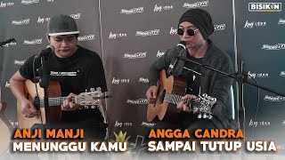 Menunggu Kamu Medley Sampai Tutup Usia  Anji x Angga Candra KOLABORASI [upl. by Turoff599]