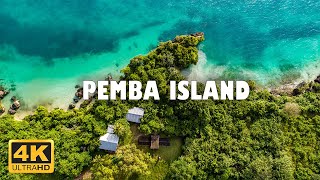 Pemba island Zanzibar Tanzania 🇹🇿  4K Drone Footage [upl. by Ardnas]