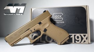 UMAREX GLOCK 19X  ELITE FORCE GLOCK 19X  Airsoft Unboxing Review [upl. by Schaefer]