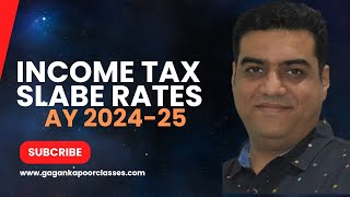 Tax Rates part 1 Class 4  Income Tax AY 202425 [upl. by Metcalf]