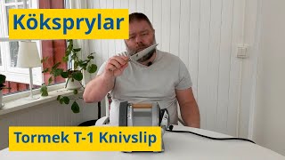 Tormek T1 Kitchen Knife Sharpener  Mina första intryck av knivslipen [upl. by Naved]