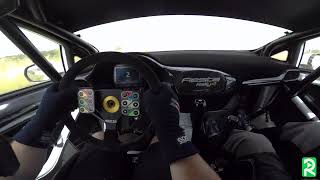 Rally Replay at Langley Park Rally School 2023  Ford Fiesta Rally4 POV [upl. by Ailat]