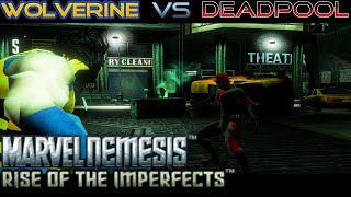 Wolverine vs Deadpool  Marvel Nemesis Rise of The Imperfects [upl. by Phelps]