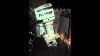 1996 Evinrude 150 OceanPro Startup [upl. by Nnyloj]